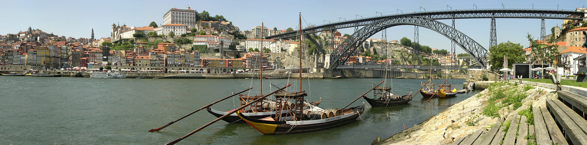 Oporto, Portugal and the Douro River, Photo credit: Wikimedia Commons