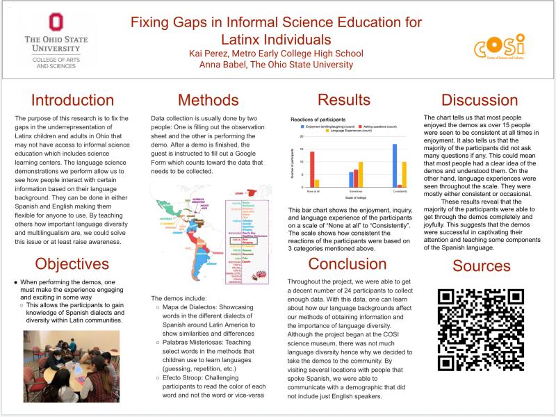 Kai Perez Research Poster