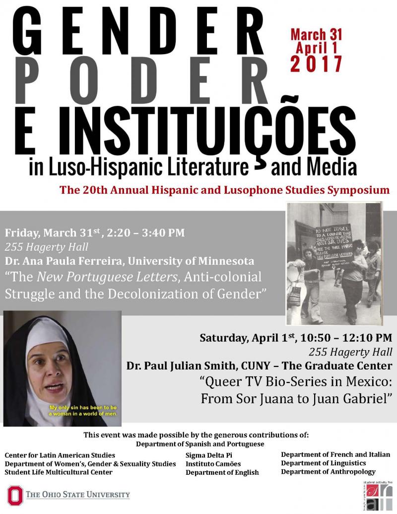 Gender Poder e Instituicoes flyer Gender Poder e Instituicoes flyer