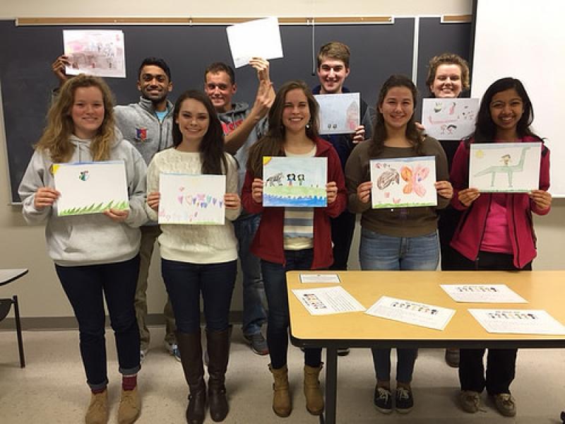 OSU Spanish Class does Bilingual Storybook Project