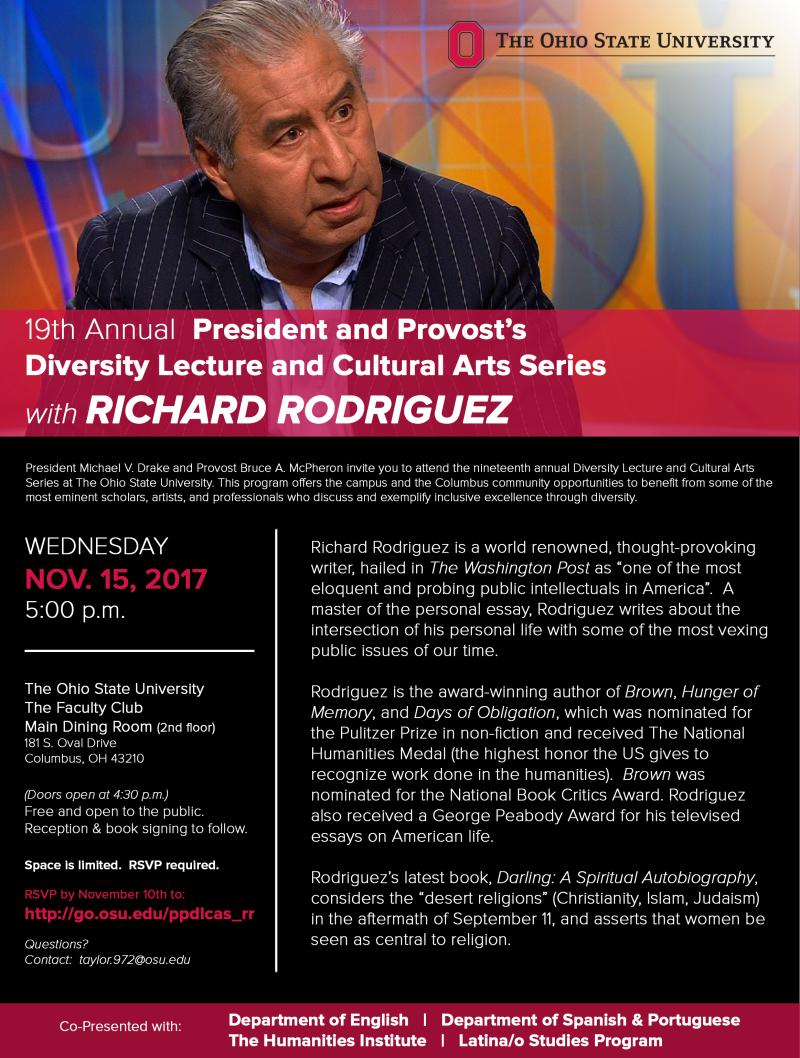 Diversity Lecture Event Flyer