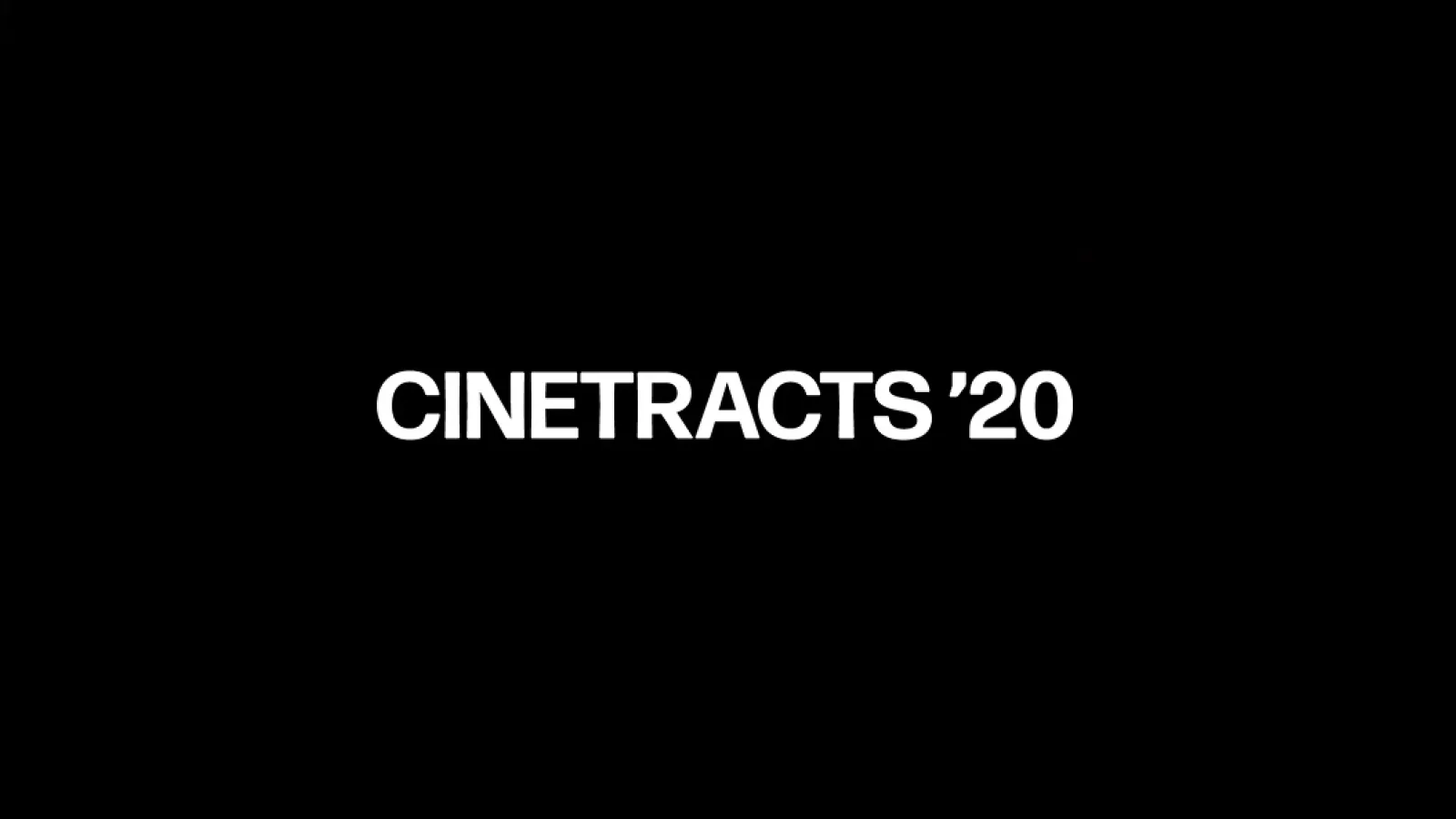 Cinetracts '20