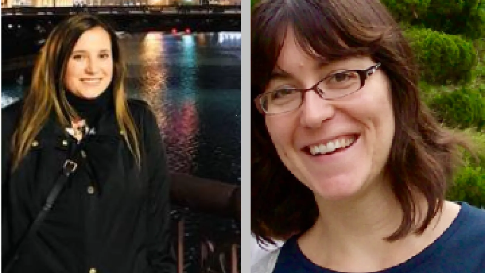 Manuela Olaru (left) and Caroline Shipley (right)