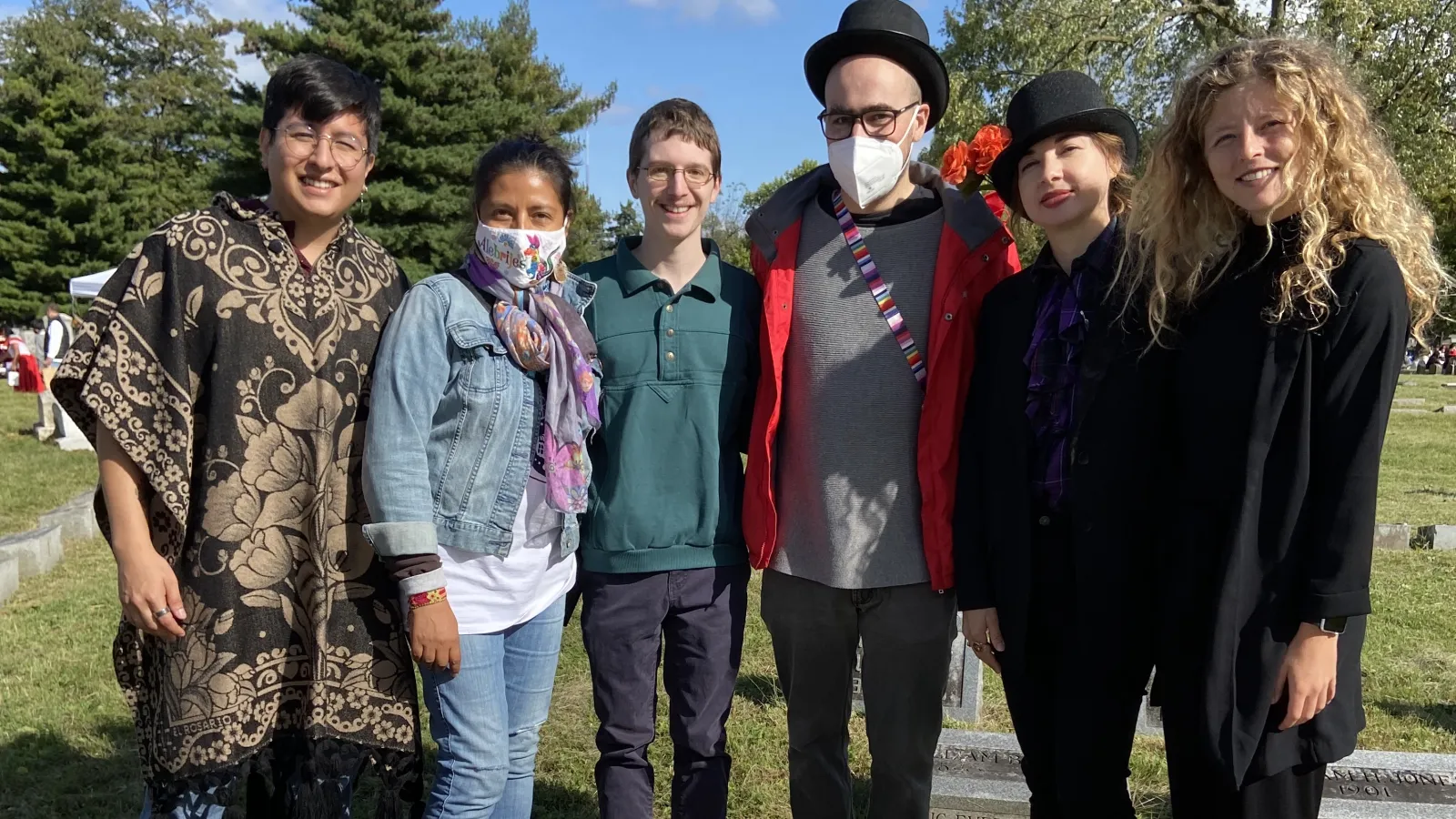 SPPO students with sugar skulls