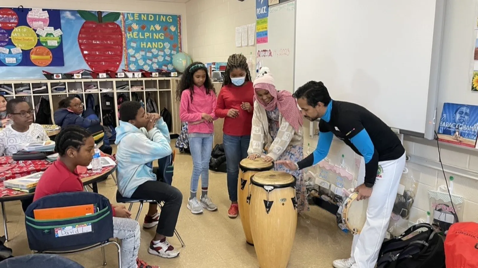 Capoeira in the classroom 