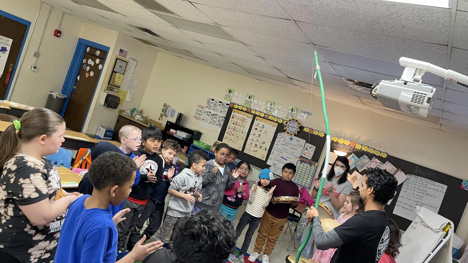 Capoeira in the classroom 