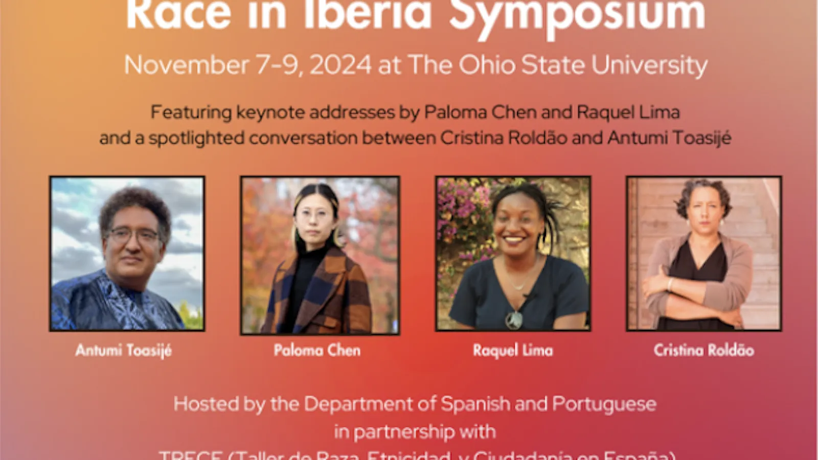 Antumi Toasije, Paloma Chen, Roquel Lima, and Cristina Roldao
