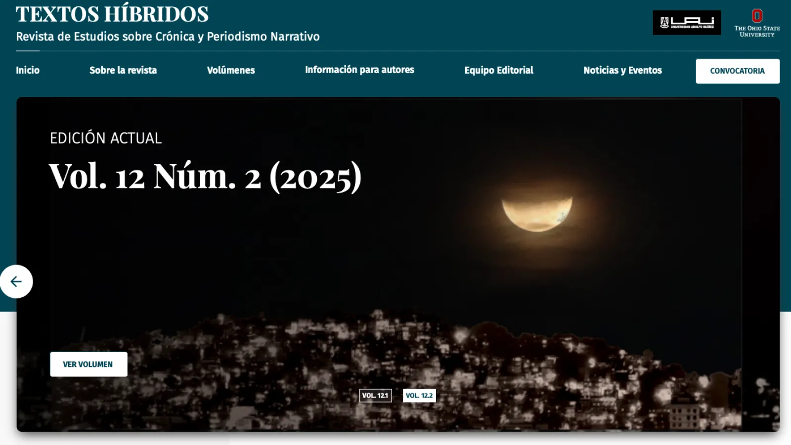 New Issue of Textos Híbridos