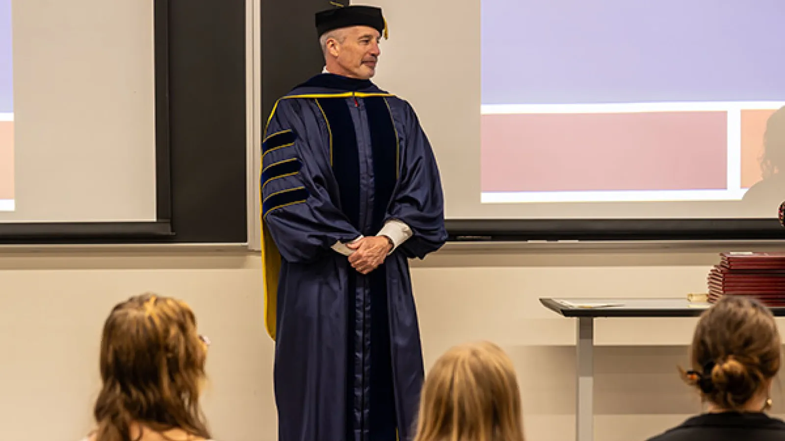 John Grinstead at Graduation Ceremony 