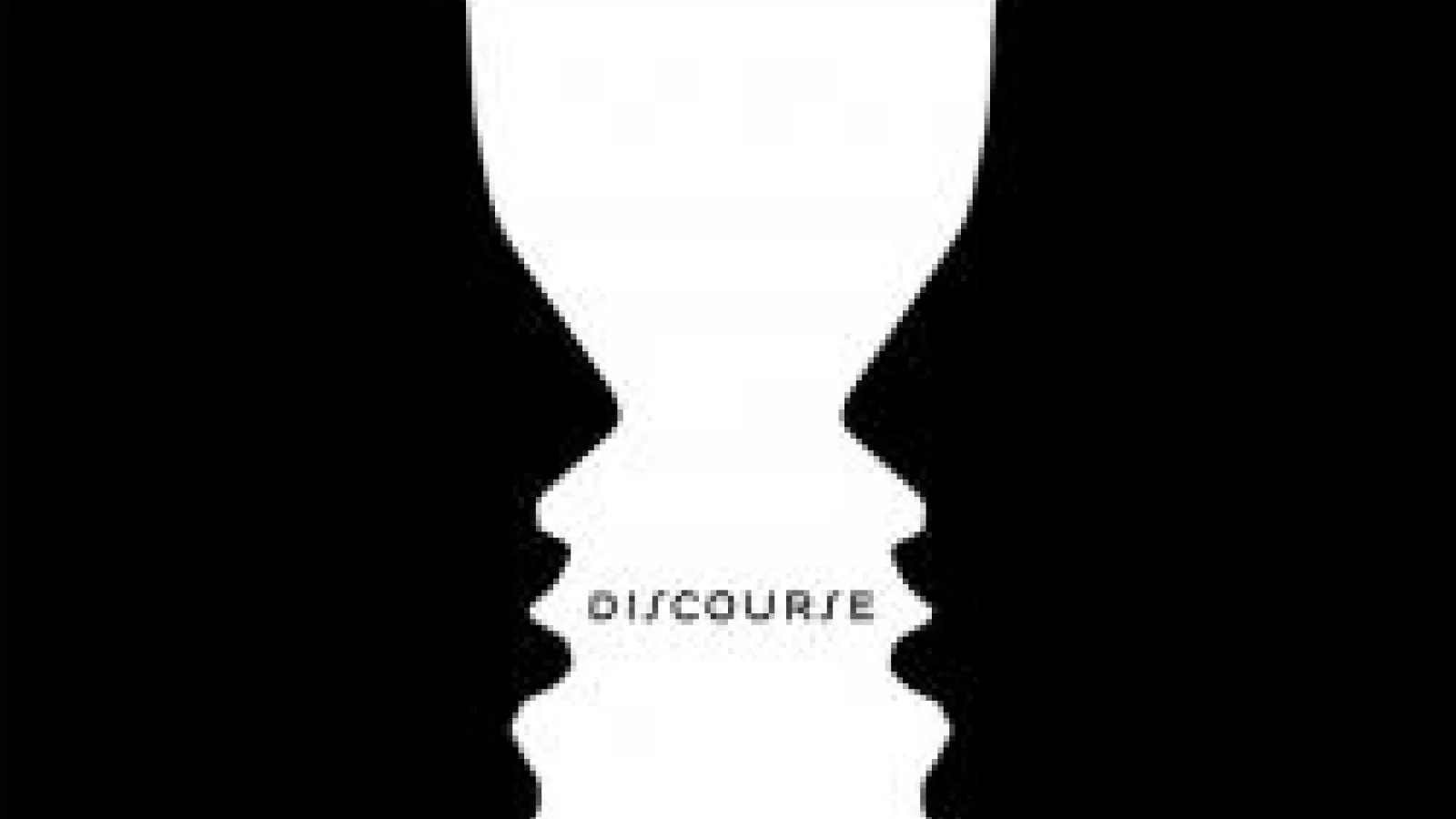 Two faces staring at each other