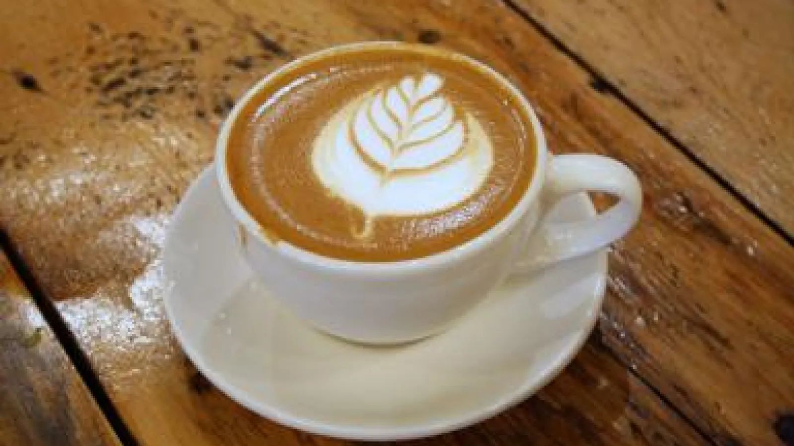 Delicious café con leche.  Lauren Aloise/Spanish Sabores
