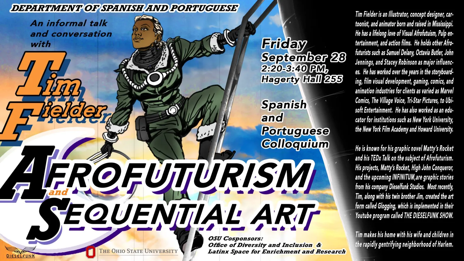 Afrofuturism Flyer - image text in event body