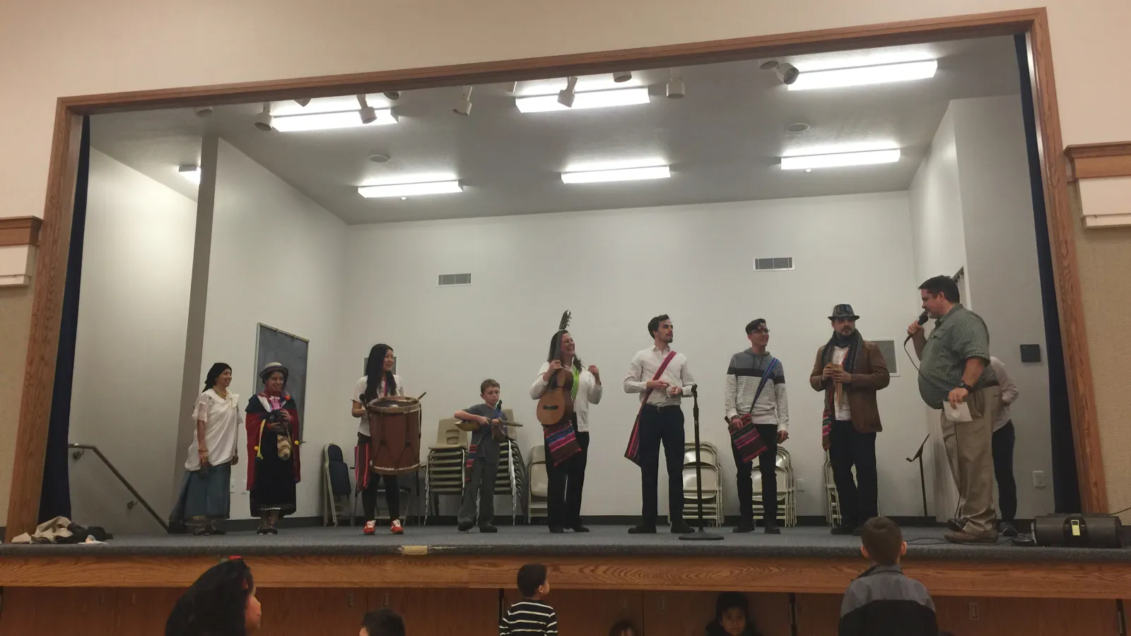 Performing at the International Festival