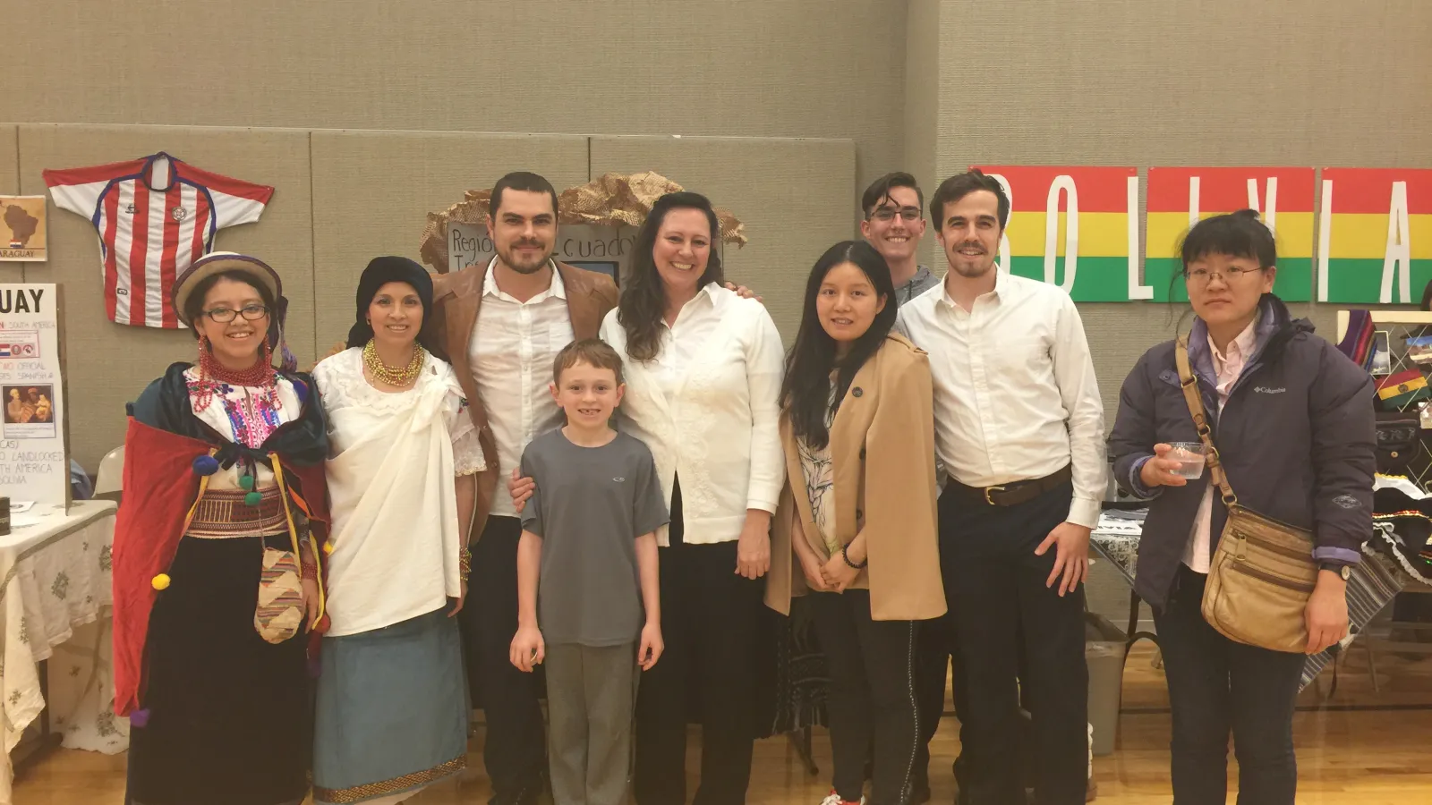 At the International Festival