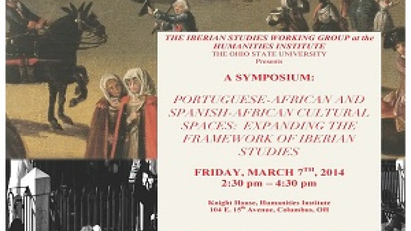 Symposium event flyer 