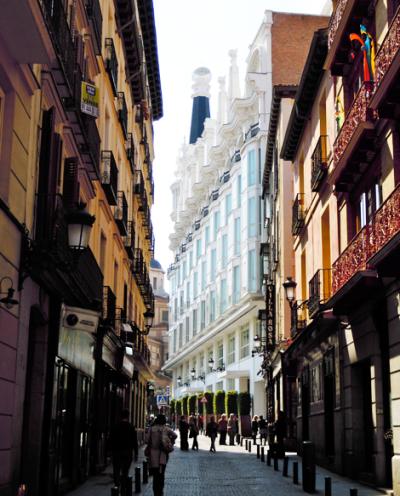 Spanish street scene