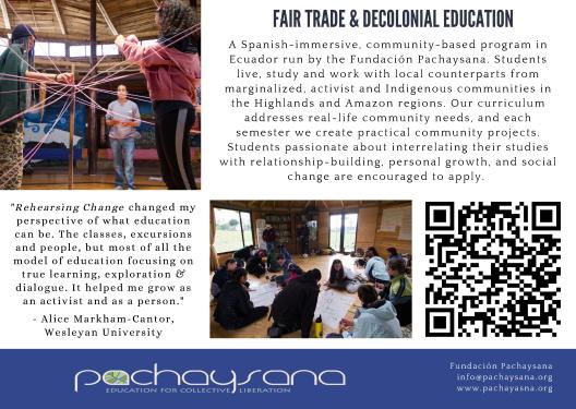 Pachaysana education abroad information