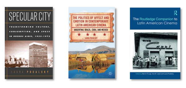 Book Covers of Dr. Laura Podalsky's Publications