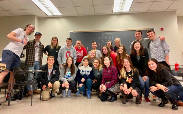 Undergraduate class photo