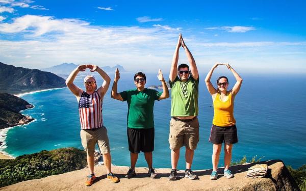 OSU Students in Brazil - Photo Courtesy of Raphael Palermo Dos Santos