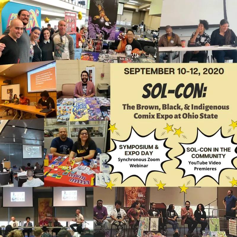 SOL-CON: The Brown, Black, & Indigenous Comix Expo at Ohio State