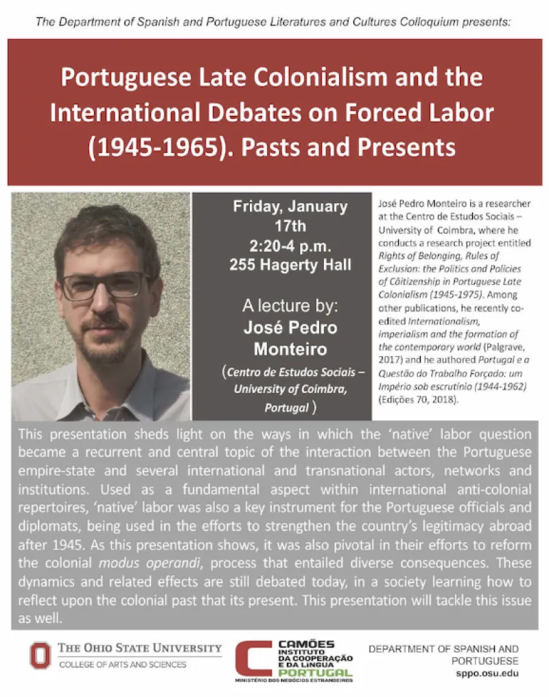 José Pedro Monteiro Poster
