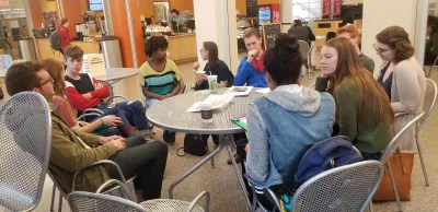 Spanish and Portuguese Club in Hagerty Hall