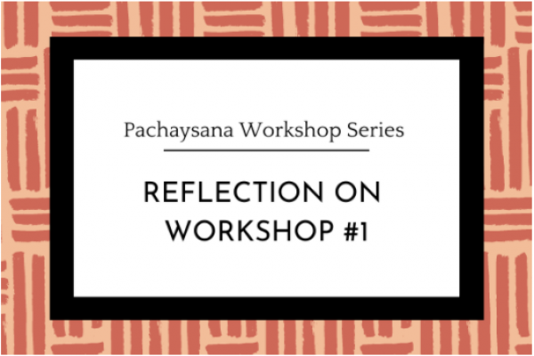 Reflection on Workshop #1