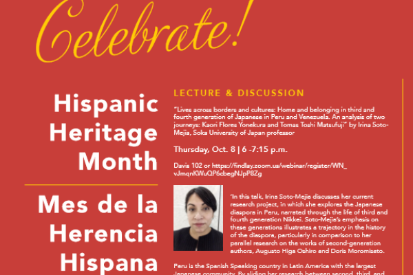 Hispanic Heritage Month Virtual Event