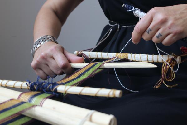 Traditional weaving tool from the collection