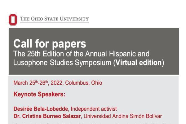 Call for papers 25th edition