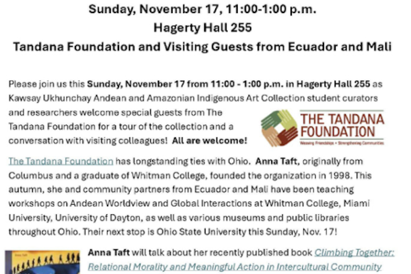 The Tandana Foundation Flyer
