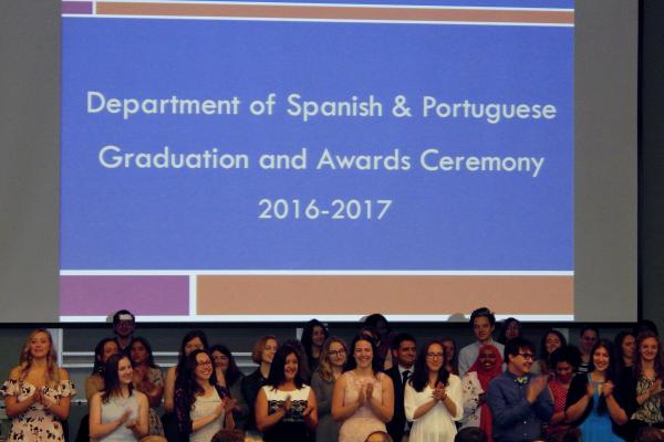 Department of Spanish & Portuguese Graduation and Awards Ceremony!