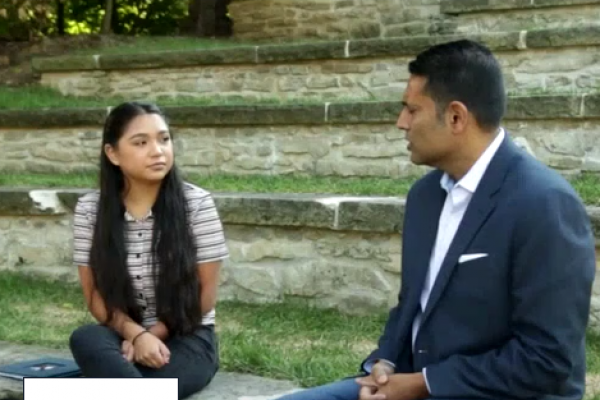 DACA Student Speaking with Hari Sreenivasan