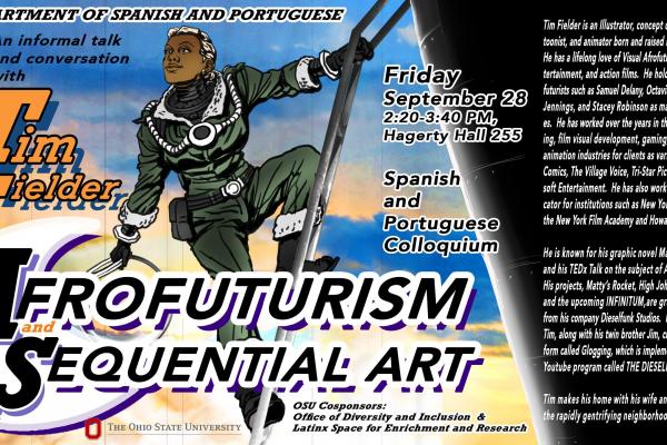 Afrofuturism Flyer Afrofuturism Flyer - image text in event body