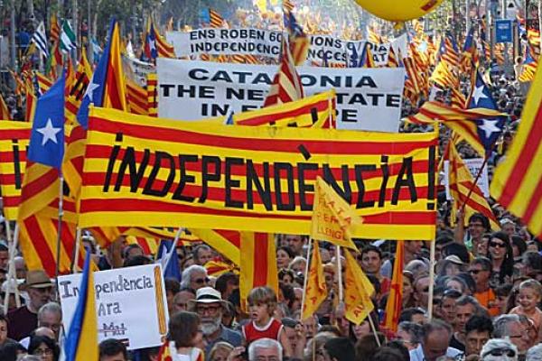 Procés Constituent Catalonian Protesters