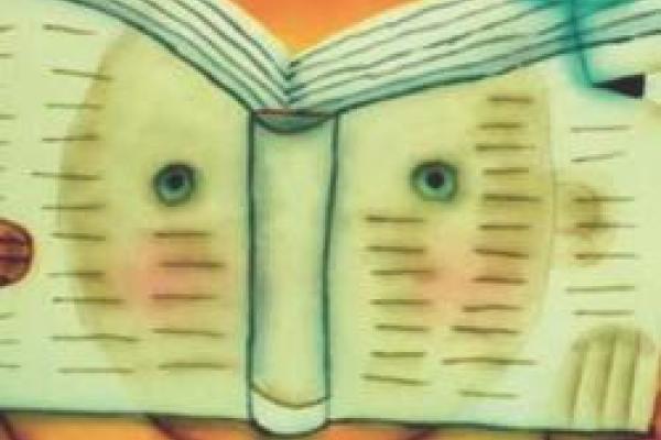 Drawing of a book