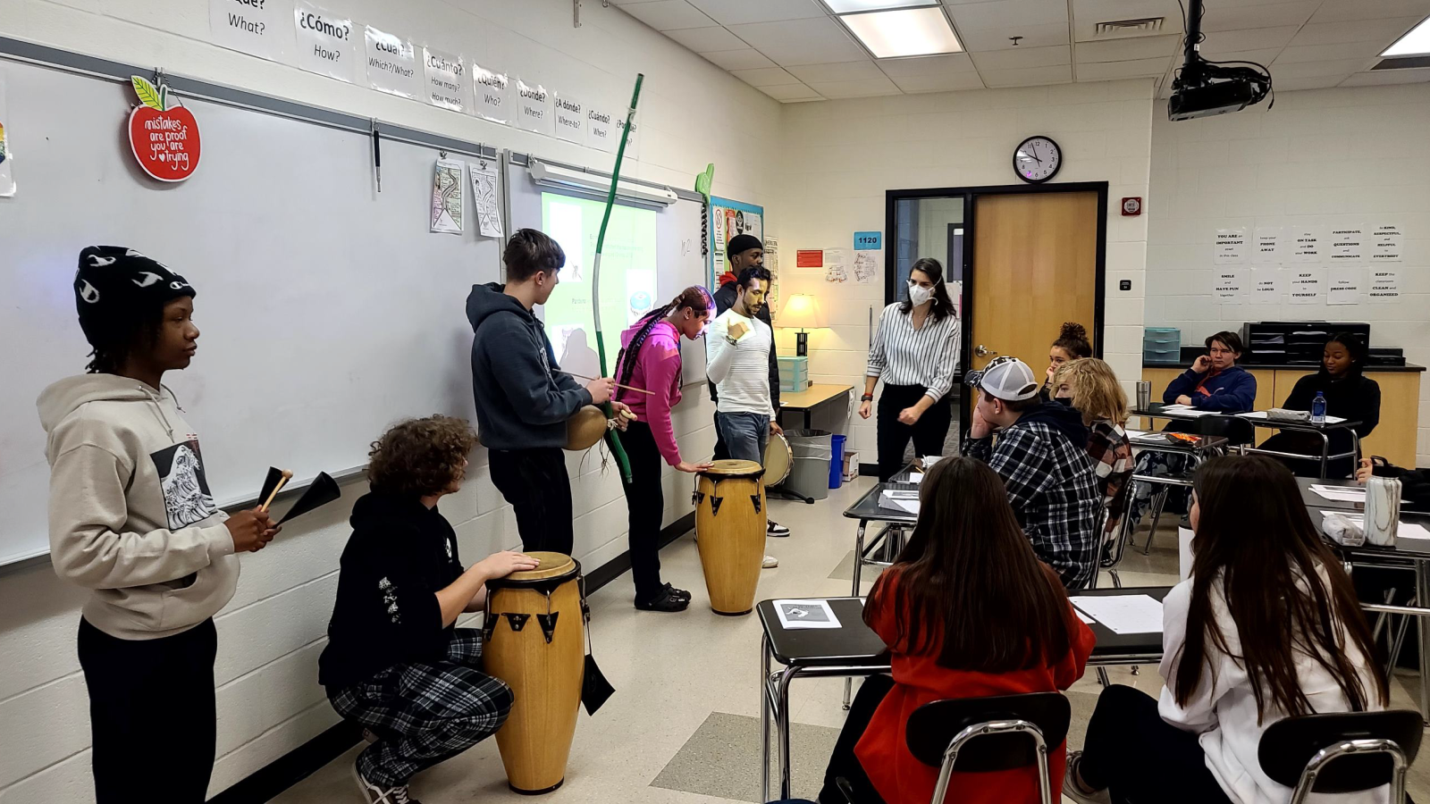Capoeira in the classroom 
