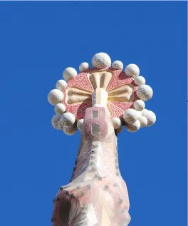 Antonio Gaudí Sculpture - Barcelona, Spain